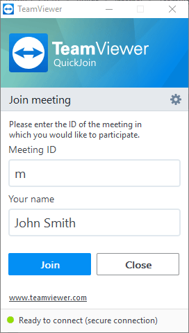 Participe de reuniões sem instalar
